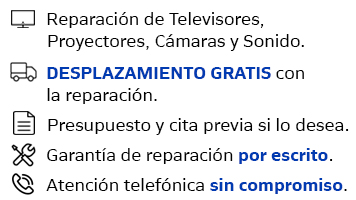 Servicio Técnico SONY Televisores
